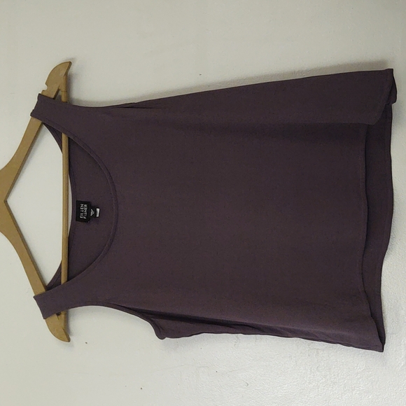 Eileen Fisher Purple Silk Blend Tank top Sz Med Women's - Picture 10 of 10